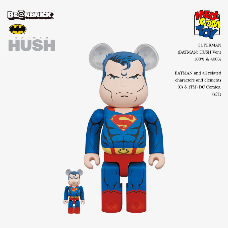 BE@RBRICK SUPERMAN (BATMAN: HUSH Ver.) 100％ & 400％ – HOLY CLUB