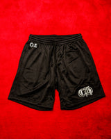 Chrome Hearts Black Mesh Shorts