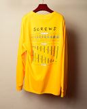 Tom Sachs Log Jam "Screws" Long Sleeve T-Shirt