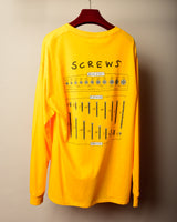 Tom Sachs Log Jam "Screws" Long Sleeve T-Shirt