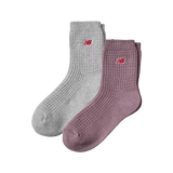 New Balance Waffle Knit Ankle Socks LAS42132AS5