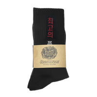 Foxtrot Uniform Of The Highest Quality Socks - Black Toe