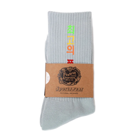 Foxtrot Uniform Of The Highest Quality Socks - Grey Rainbow