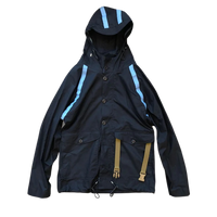 Nigel Cabourn Aircraft Taped Packaway Jacket Navy