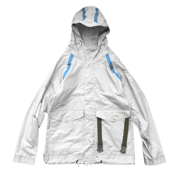 Nigel Cabourn Aircraft Taped Packaway Jacket White