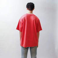 Foxtrot Uniform Neo-Vintage Fade-Away Tee Red