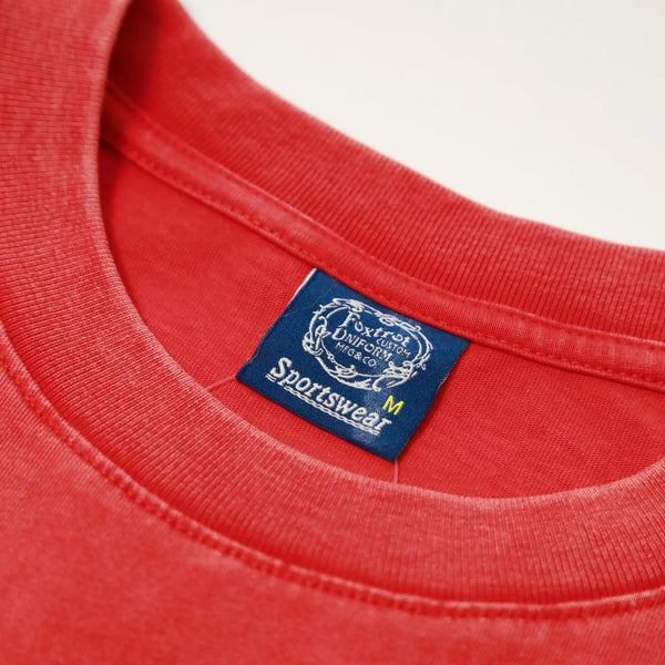 Foxtrot Uniform Neo-Vintage Fade-Away Tee Red – HOLY CLUB