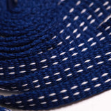 Foxtrot Uniform Melange Sashiko Navy Laces