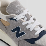 New Balance 998 Made in USA U998TA Grey Day