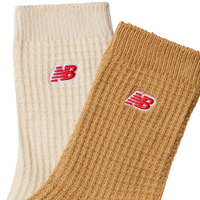 New Balance Waffle Knit Ankle Socks 2 Pack LAS42132AS2