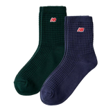 New Balance Waffle Knit Ankle Socks 2 Pack LAS42132AS3
