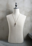 Parts of Four Talisman Necklace SPECIMEN (Brandberg Amethyst Quartz, PA+BAQ)