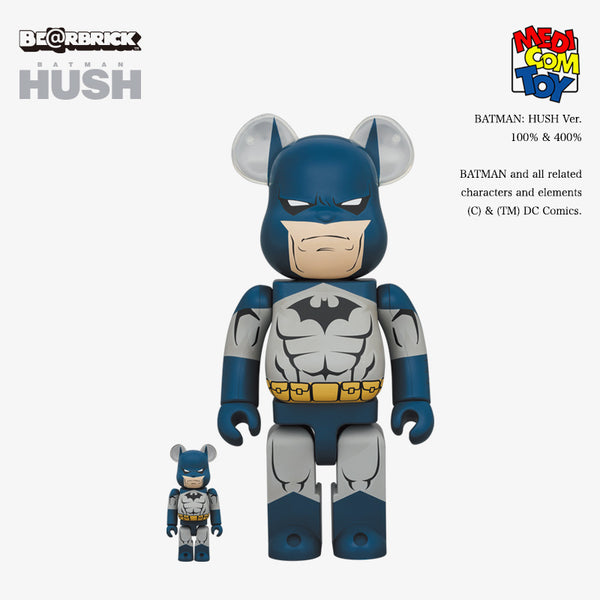 BE@RBRICK Batman Hush Ver. 100% & 400%