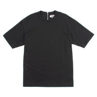 Beautilities Back Neck Zip T-Shirt Black