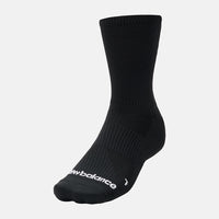 New Balance Run Foundation Flat Knit Midcalf Socks LAS34131BK