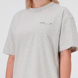 New Balance Uni-ssentials Undyed Cotton Jersey T-Shirt Greige Stripes UT31553GST