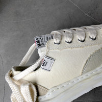 Maison MIHARA YASUHIRO x Nigel Cabourn Over Dyed Ivory Sneaker