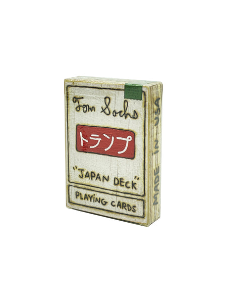 Tom Sachs Playing Cards Japan Deck (White Plywood Edition)